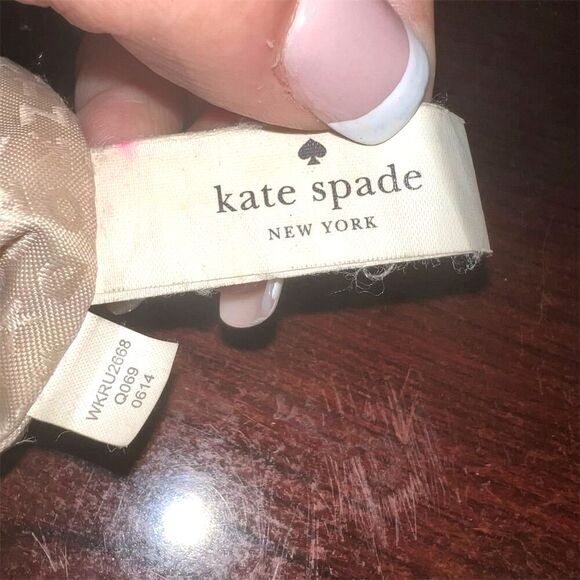 Kate Spade Black Patent Leather Crossbody Bag Adjustable Strap - Picture 8 of 11